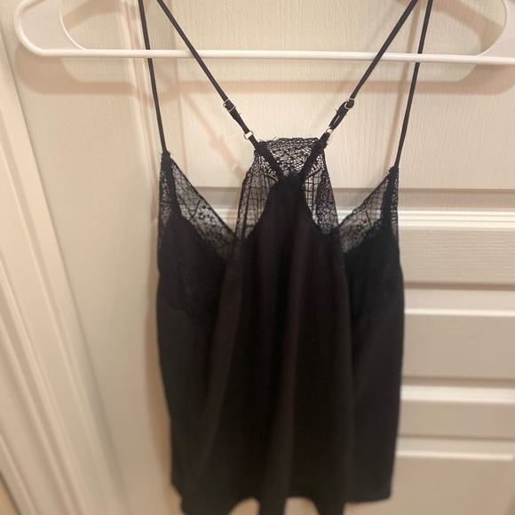 Lovestich lace tank bundle, peach and black sz m - Picture 5 of 6